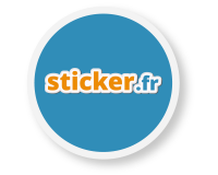 Stickers personnalisé, autocollant personnalisé, sticker pas cher France  banderole